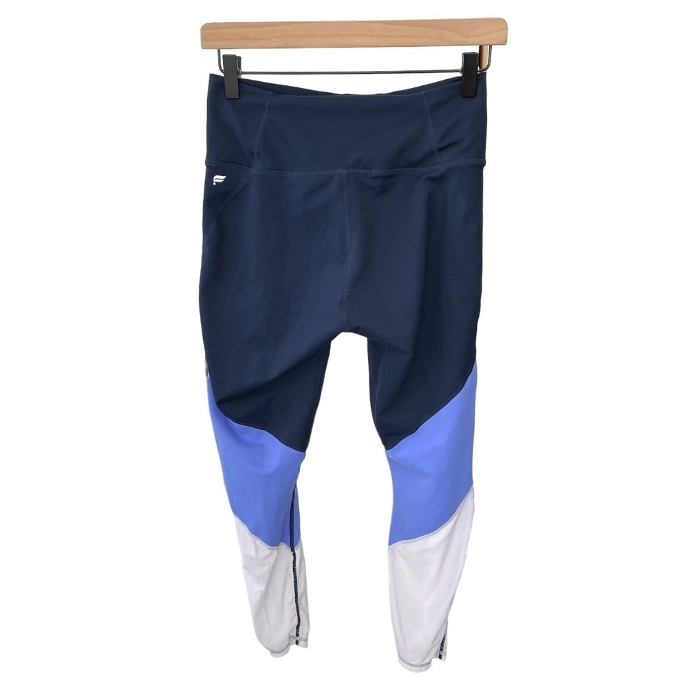 Fabletics High Waisted 7/8 Color Block Leggings T… - image 2
